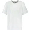 magasin en ligne france Ganni Tee-shirt Software Jersey Blanc 19