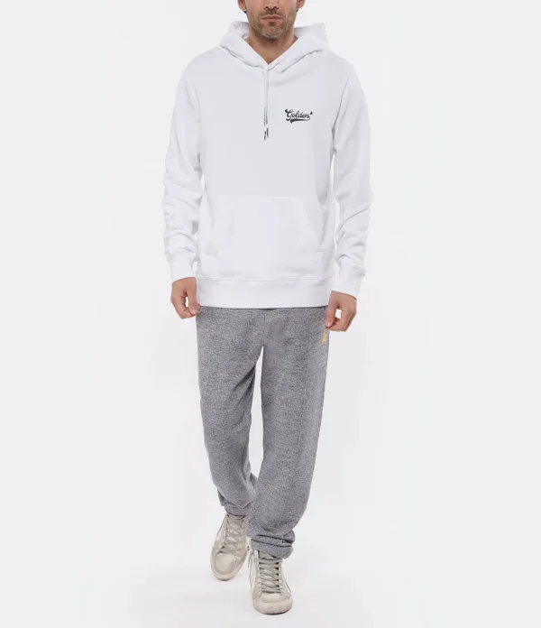 pas cher en vente Golden Goose Jogging Homme Doro Étoile Coton Gris 9