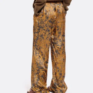 Golden Goose Pantalon Journey Marron Bleu en solde 21