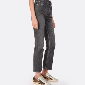 soldes Golden Goose Jean Journey Coton Gris 14