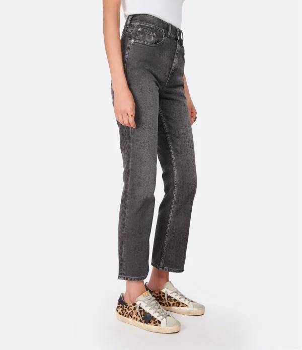 soldes Golden Goose Jean Journey Coton Gris 5