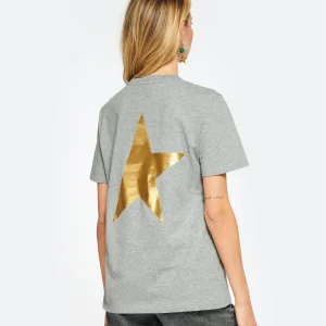 commentaire favorable Golden Goose Tee-shirt Big Star Coton Gris 15