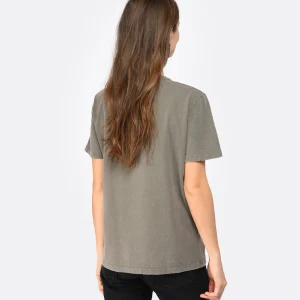 Golden Goose Tee-shirt Golden Coton Vert Olive excellent qulity 13