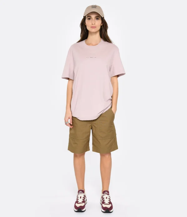 Dernières Nouveautés Golden Goose Tee-shirt Journey Homme Coton Rose Shadow 5