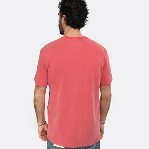 outlet soldes Golden Goose Tee-shirt Journey Homme Coton Rouge 13