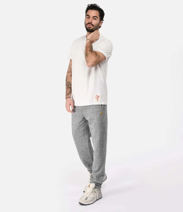 pas cher en vente Golden Goose Jogging Homme Doro Étoile Coton Gris 4