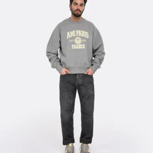 Golden Goose Jean Journey Homme Coton Gris magasin en ligne france 14