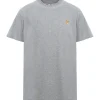 en ligne officielle Golden Goose Tee-shirt Étoile Coton Gris Doré 17