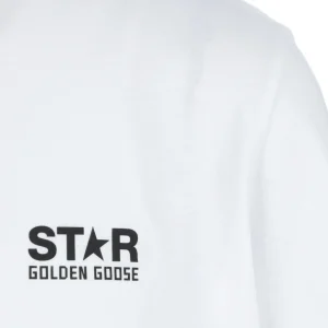 Prestation Et Rapide Golden Goose Tee-shirt Big Star Coton Blanc Noir 13