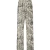 styles dernier cri Golden Goose Pantalon Journey Imprimé Beige 7