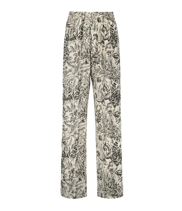 styles dernier cri Golden Goose Pantalon Journey Imprimé Beige 1