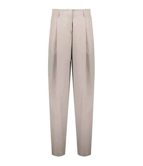 SOLDES TOUT À Golden Goose Pantalon Journey Laine Taupe 1