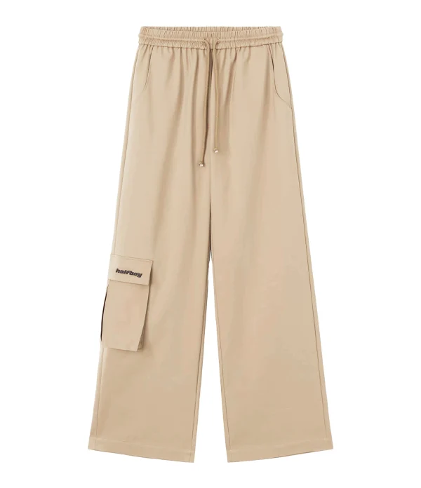 HALFBOY Pantalon Coton Beige magasin france 1