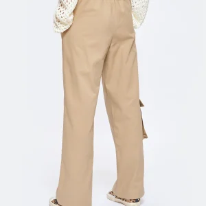 HALFBOY Pantalon Coton Beige magasin france 15