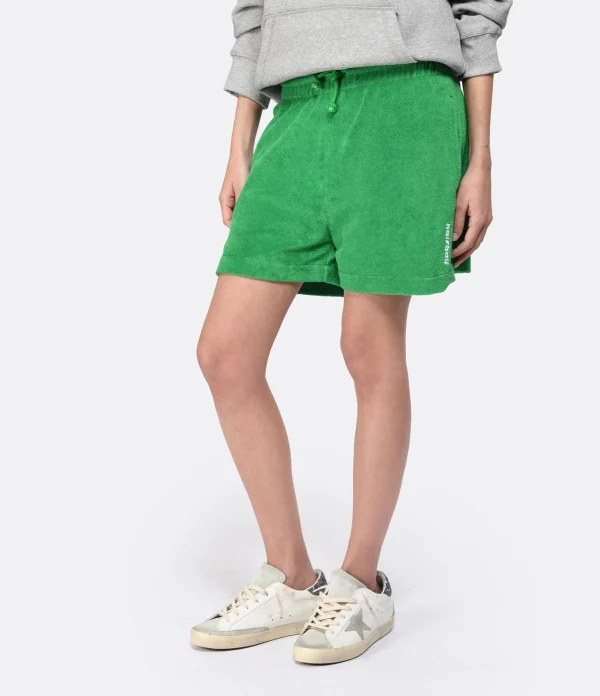 soldes de Noël HALFBOY Short Coton Vert 4