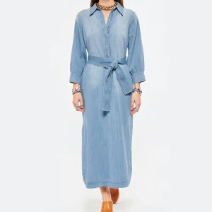 HANA SAN Robe Ionna Bleu Ciel en ligne 10