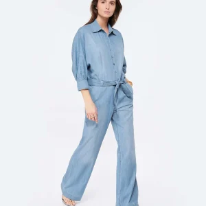 HANA SAN Combinaison Silvane Coton Denim garantie de qualité 10