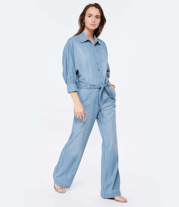 HANA SAN Combinaison Silvane Coton Denim garantie de qualité 4