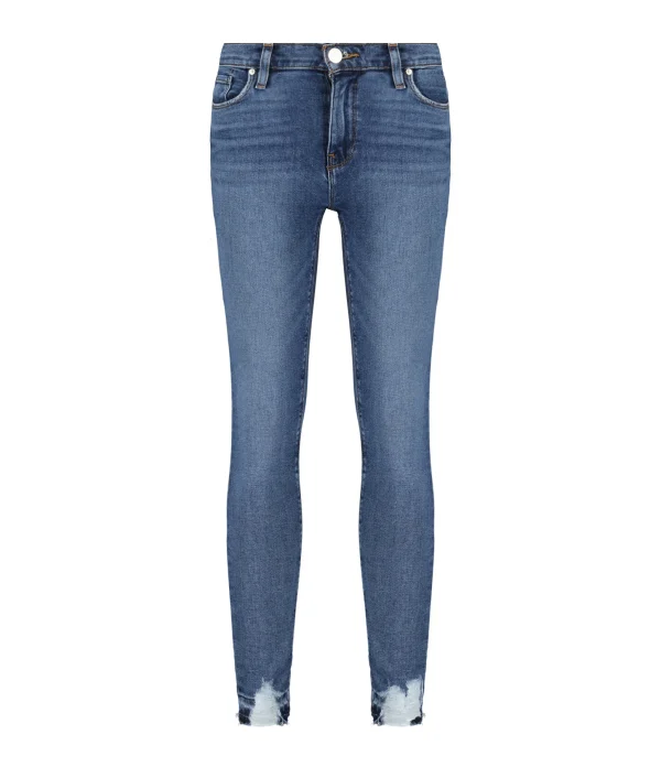 pas cher en ligne Hudson Jeans Jean Nico Midrise Super Skinny Crop Bleu Shortwave 1