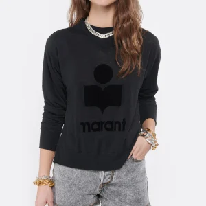 MARANT ÉTOILE Tee-shirt Kilsen Lin Noir magasin france 11