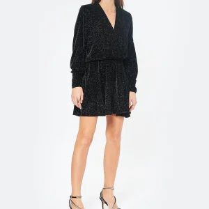 MARANT ÉTOILE Robe Alexane Noir garantis authentique 7