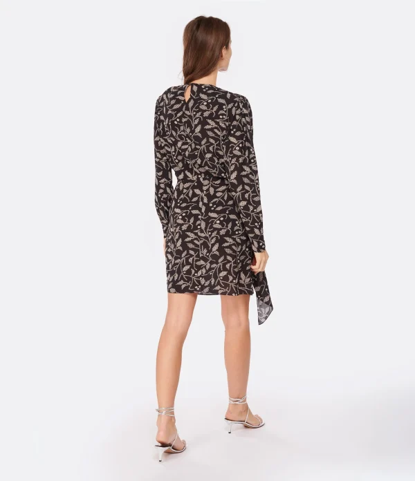 MARANT ÉTOILE Robe Courte Dulce Noir vente pas cher en ligne 5