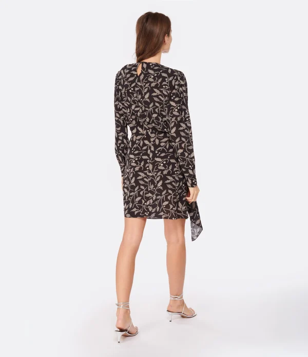 MARANT ÉTOILE Robe Courte Dulce Noir en promotion 5