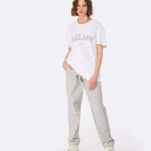 magasin MARANT ÉTOILE Tee-shirt Honore Coton Blanc 15