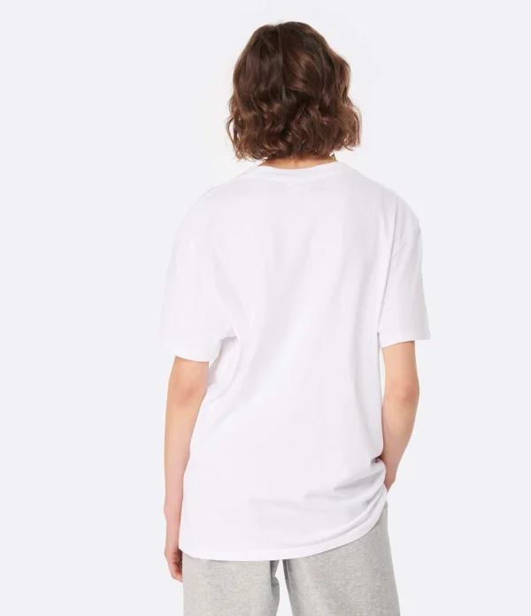 magasin MARANT ÉTOILE Tee-shirt Honore Coton Blanc 5