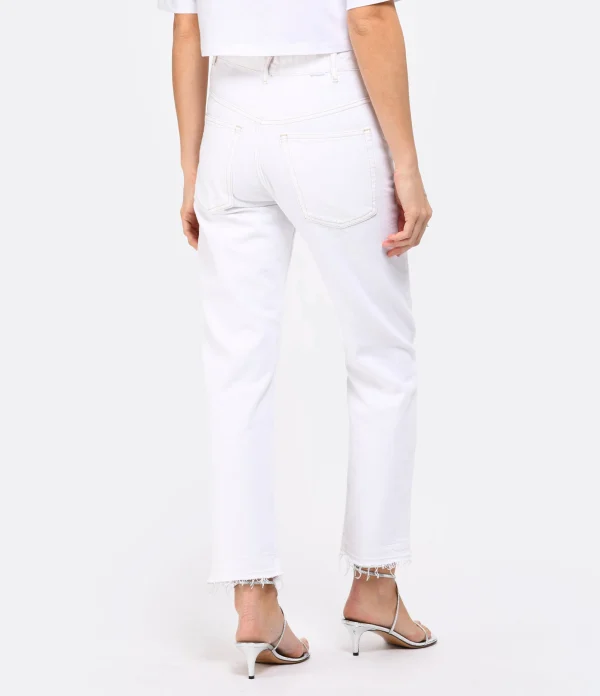 MARANT ÉTOILE Jean Belden Coton Blanc magasin en ligne france 6