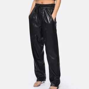 MARANT ÉTOILE Pantalon Brina Noir Midnight remise en ligne 14