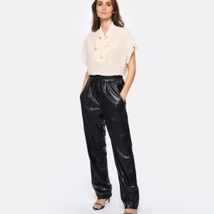 MARANT ÉTOILE Pantalon Brina Noir Midnight remise en ligne 18