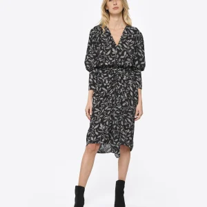 grossiste en ligne MARANT ÉTOILE Robe Mi-longue Danalia Noir 10