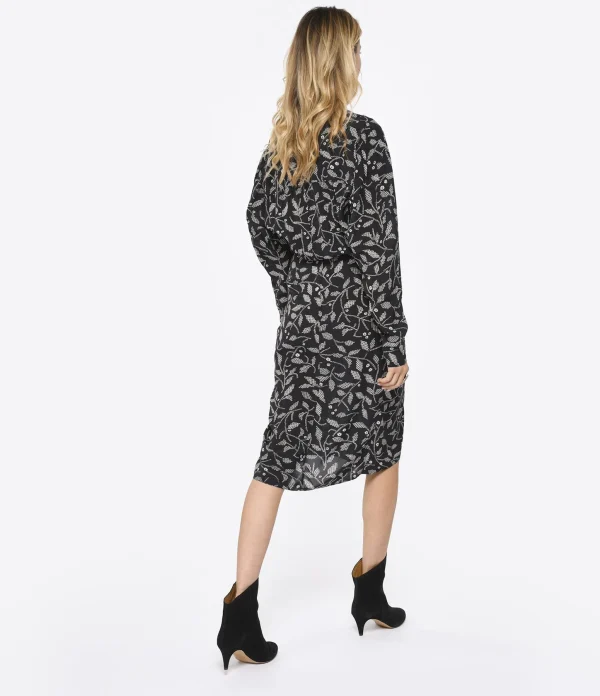 grossiste en ligne MARANT ÉTOILE Robe Mi-longue Danalia Noir 5