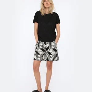 MARANT ÉTOILE Short Linima Coton Noir boutique 12