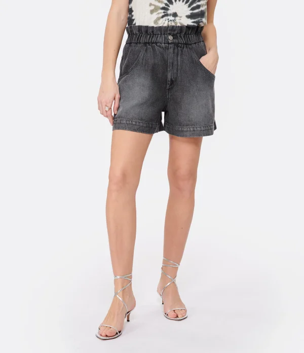 boutique paris MARANT ÉTOILE Short Titea Gris 5