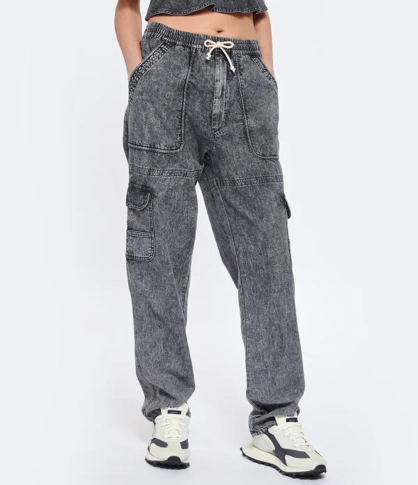 MARANT ÉTOILE Pantalon Viamao Coton Gris magasin en ligne france 5