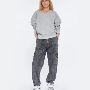 MARANT ÉTOILE Pantalon Viamao Coton Gris magasin en ligne france 21