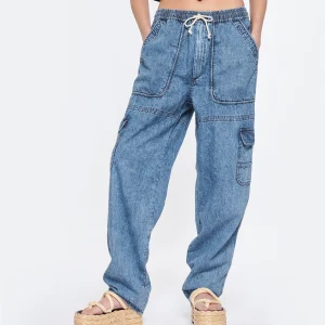 ultratendance MARANT ÉTOILE Pantalon Viamao Coton Bleu 13