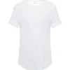 MARANT ÉTOILE Tee-shirt Koldi Uni Lin Blanc marque pas cher en ligne 10