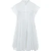 MARANT ÉTOILE Robe Lanikaye Coton Blanc mode tendance 22