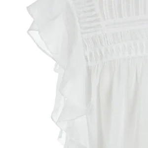 Promotio de vente MARANT ÉTOILE Top Layona Coton Organique Blanc 10