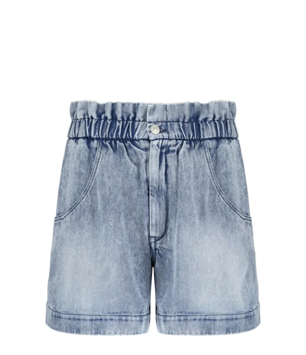 MARANT ÉTOILE Short Titea Coton Bleu Clair grossiste en ligne 1