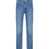 MARANT ÉTOILE Jean Neasr Coton Bleu Clair boutique pas cher 17