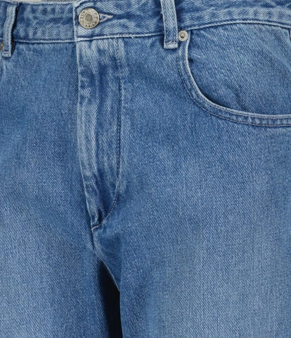 MARANT ÉTOILE Jean Neasr Coton Bleu Clair boutique pas cher 3