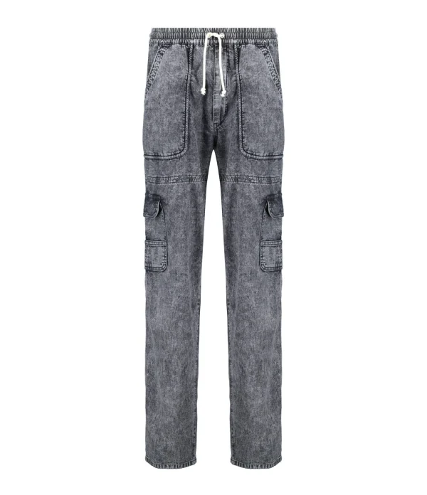 MARANT ÉTOILE Pantalon Viamao Coton Gris magasin en ligne france 1