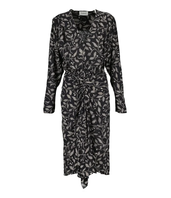 grossiste en ligne MARANT ÉTOILE Robe Mi-longue Danalia Noir 1