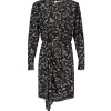 MARANT ÉTOILE Robe Courte Dulce Noir vente pas cher en ligne 13