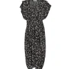 jusqu'à MARANT ÉTOILE Robe Mi-longue Almeya Noir 13