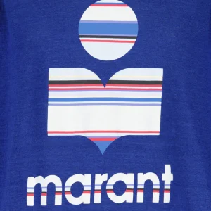 MARANT ÉTOILE Tee-shirt Kyanza Lin Indigo nouvelle saison 9